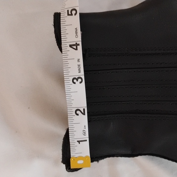 FRYE AND CO. Nubuck leather Black odessa chelsea bootie clog chunky wood sz W7.5 - Picture 10 of 10